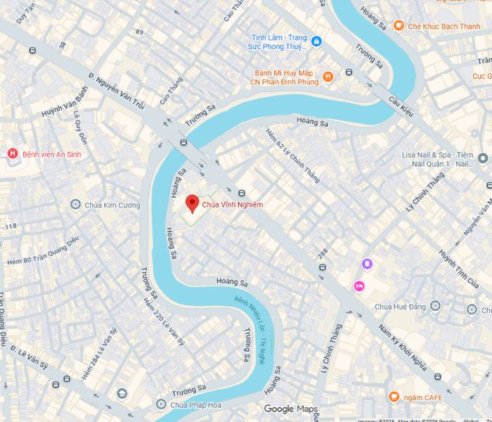 Chùa Vĩnh Nghiêm Sài Gòn ở đâu