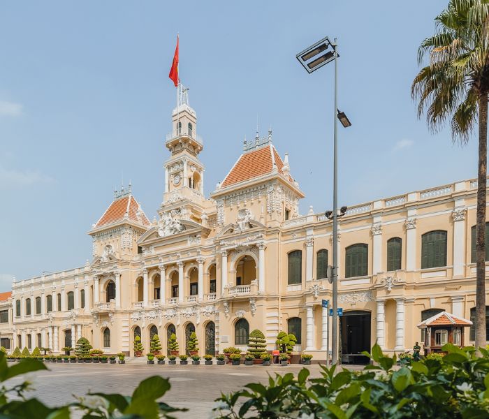 Trụ sở UBND TP.HCM - Background kiến trúc tinh tế nhất
