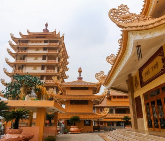 Pháp viện Minh Đăng Quang - Kiến trúc đối xứng hoàn mỹ