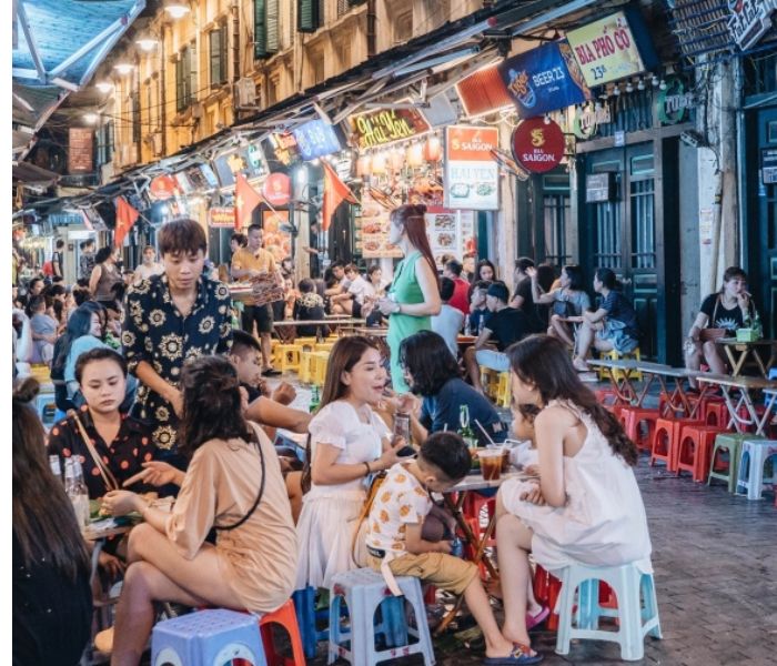 Phố Tạ Hiện - Góc nhỏ riêng tư giữa lòng “phố Tây”