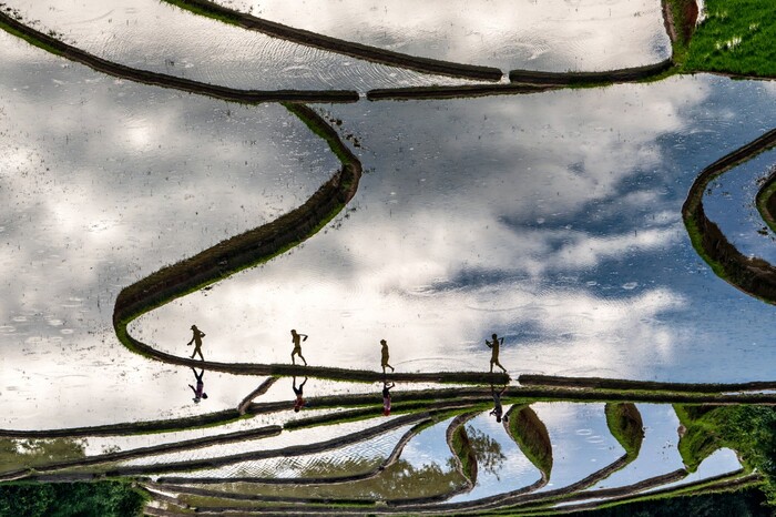 Tháng 5 Hà Giang – Tuyệt tác "Gương trời" mùa nước đổ Hoàng Su Phì