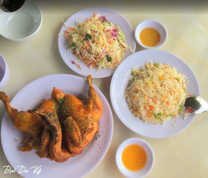 Gà đốt Ô Thum - Đặc sản Tri Tôn An Giang